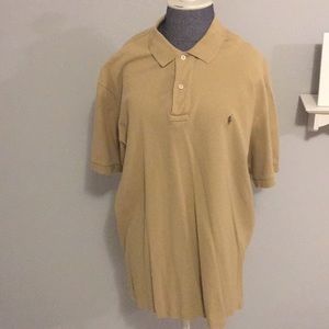 Polo Men’s Shirt Size L Tan